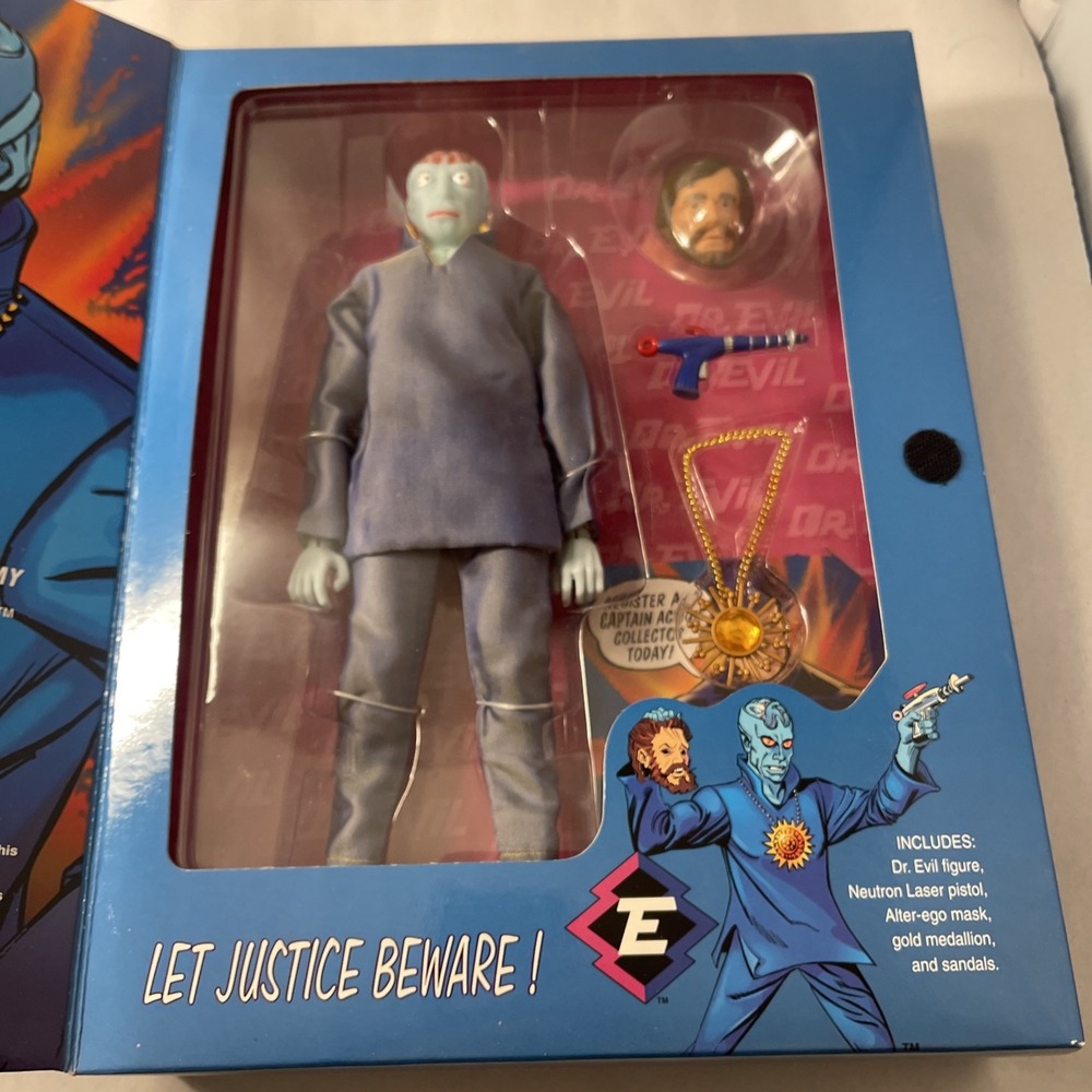 DR. EVIL Captain Action Arch Enemy Playing Mantis Villain Series New 1998 - Picture 4 of 16